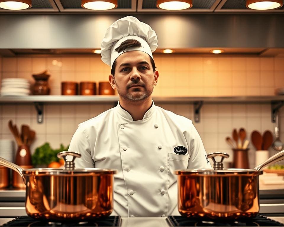 Waarom kiezen koks voor Mauviel-koperen pannen?