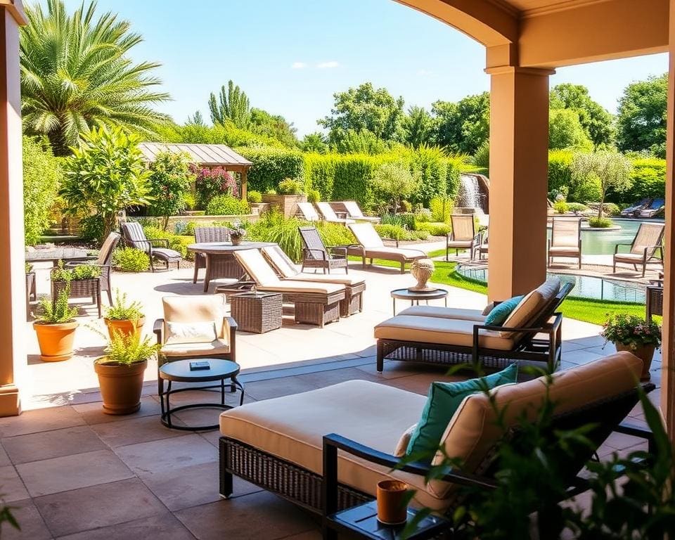 Welke voordelen heeft online bestellen van tuinmeubelen?