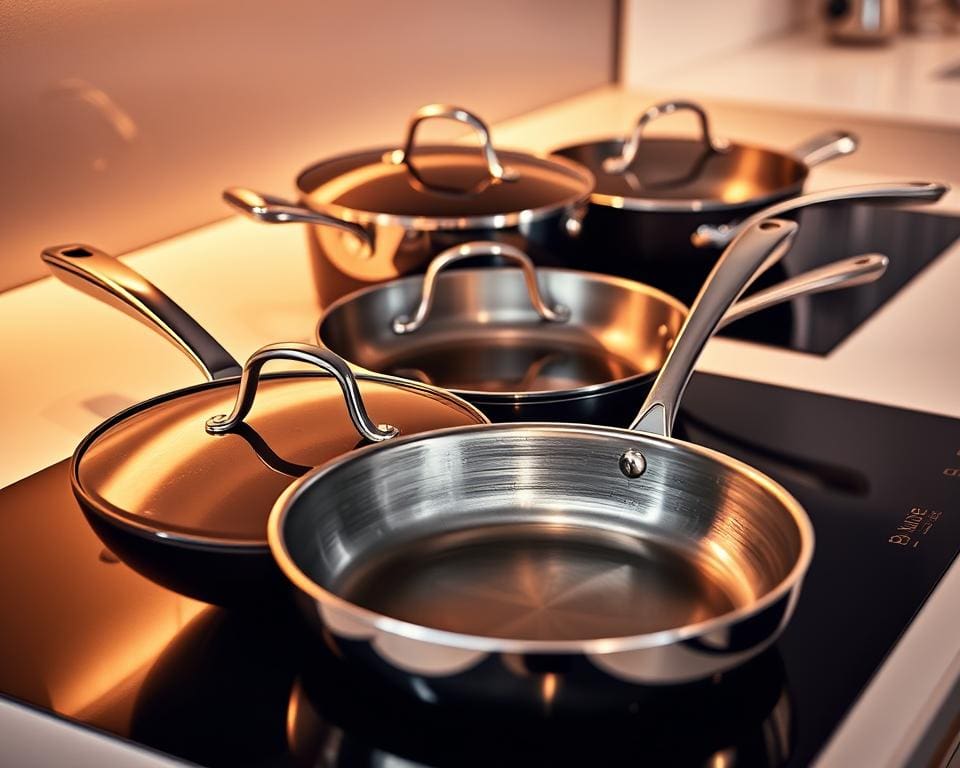 Zijn de pannen van De Buyer geschikt voor inductie?