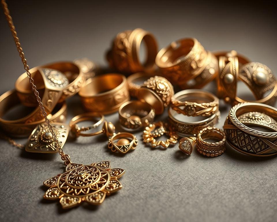edelmetalen sieraden