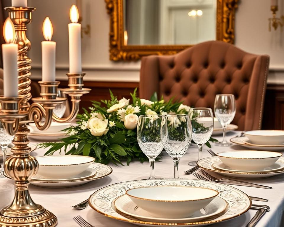 inspiratie voor tafeldecoratie