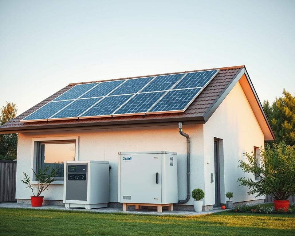 Hoe combineer je zonnepanelen met een accu?