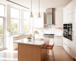 Inspiratie voor een moderne keukenrenovatie