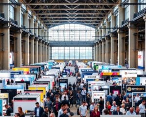 Waarom zijn beursvloeren belangrijk voor exposanten?