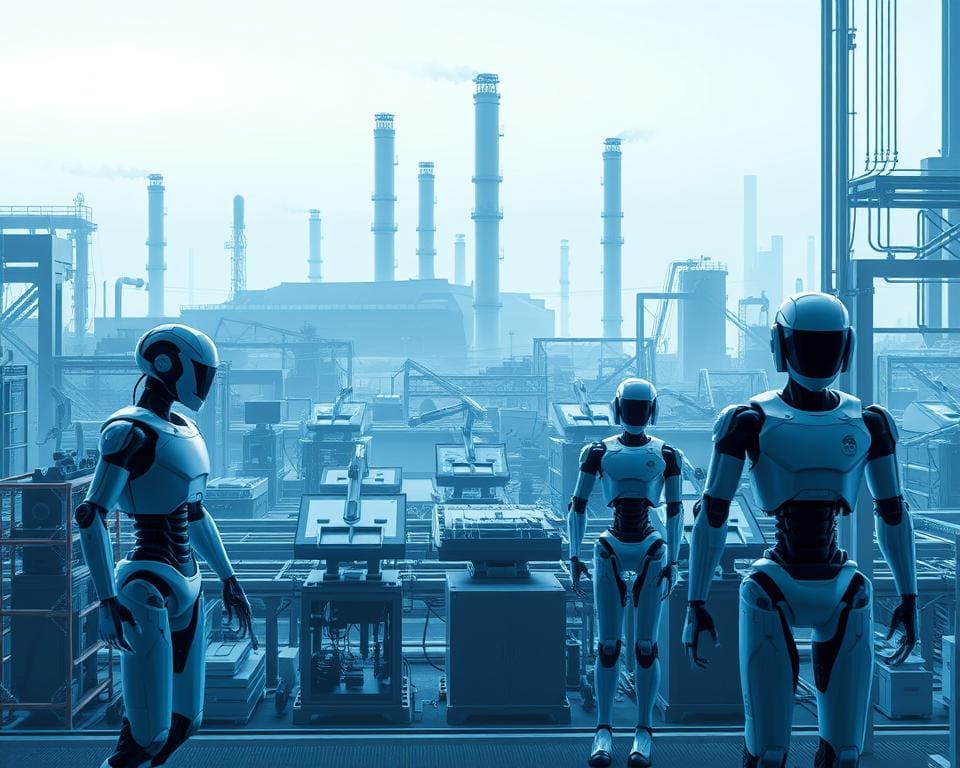 Hoe blijft de industrie concurrerend met slimme robots?