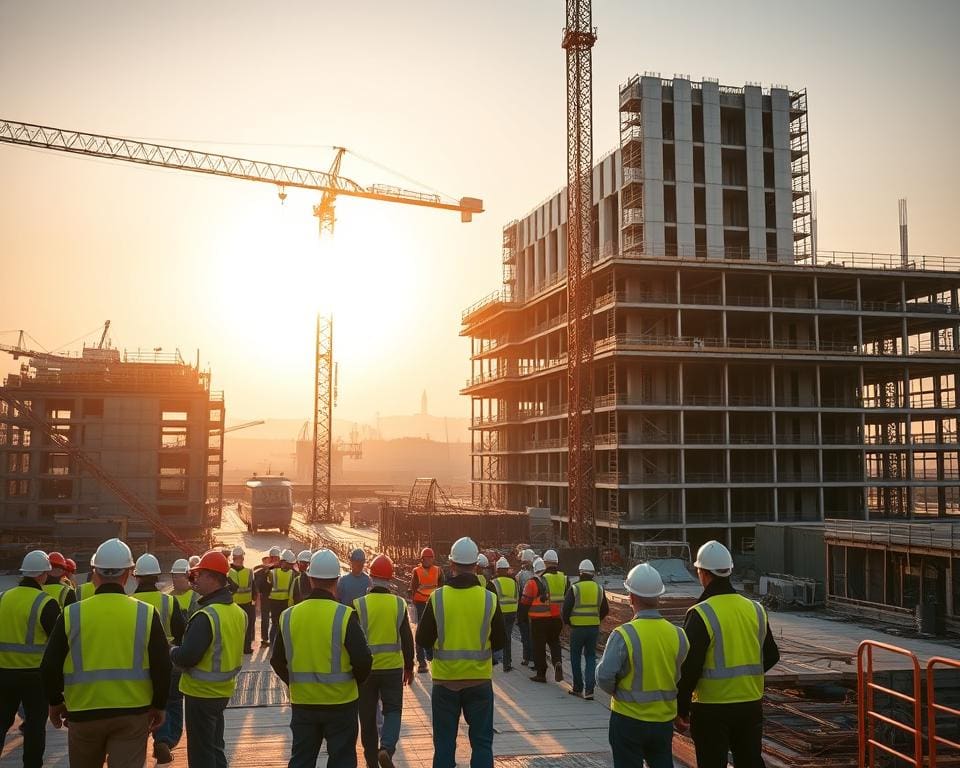Hoe blijft veiligheid gewaarborgd op bouwplaatsen?