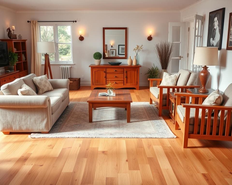 Hoe breng je harmonie tussen meubels en vloeren?