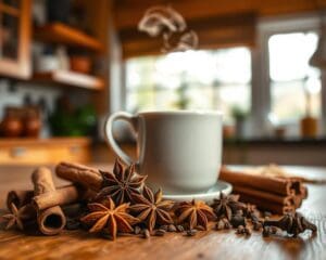 Hoe gebruik je specerijen in warme dranken?