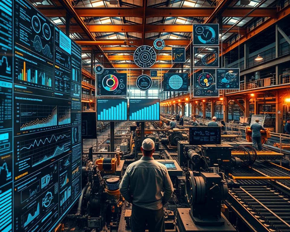 Hoe gebruikt de industrie big data voor efficiëntie?