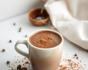 Hoe maak je chocolademelk met pure cacao?