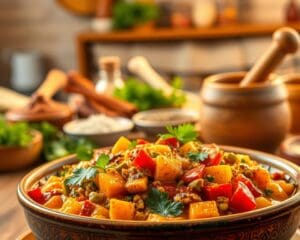 Hoe maak je een lekkere vegetarische curry?