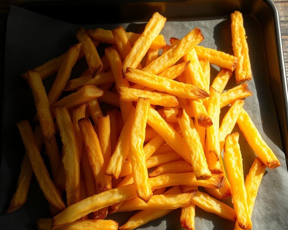 Hoe maak je knapperige friet in de oven?