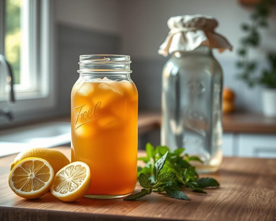 Hoe maak je zelf kombucha?