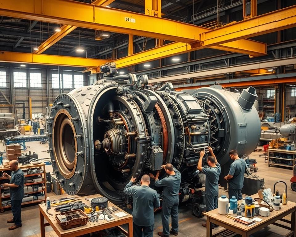 Hoe onderhoud je machines in zware industrie?