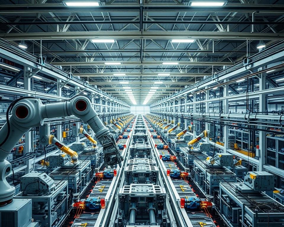 Hoe werkt automatisering in de industriële productie?