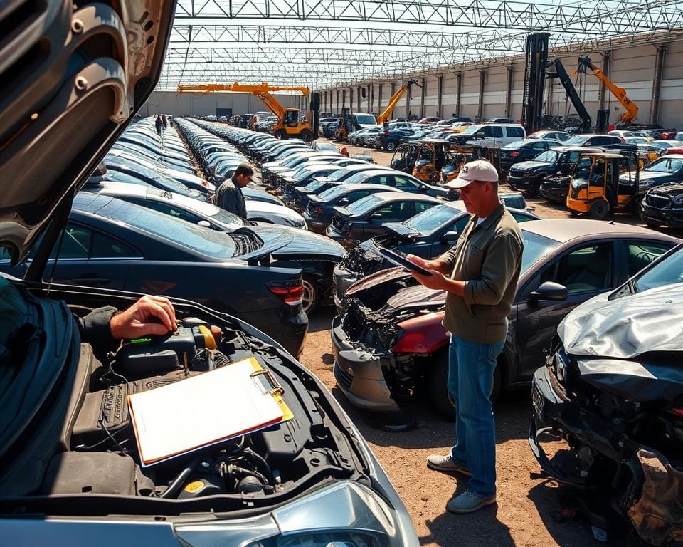 Hoe werkt de auto-inname bij een erkende autosloperij?