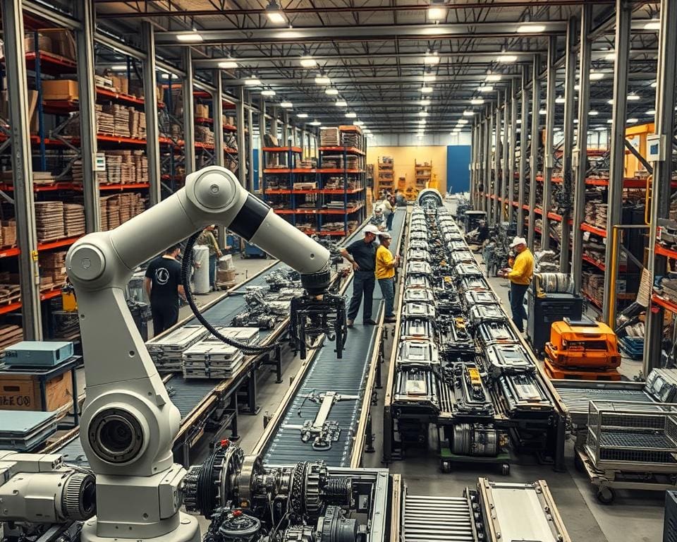 Hoe werkt robotica in productie en montage?