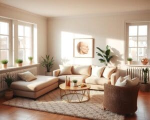 Op welke manier breng je rust in een multifunctionele kamer?