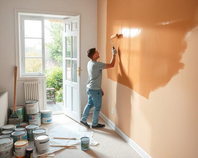 Professionele schilder inhuren voor binnen- en buitenwerk