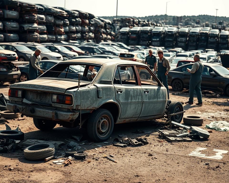 Waar laat je je oude auto slopen bij Autosloopexpert?