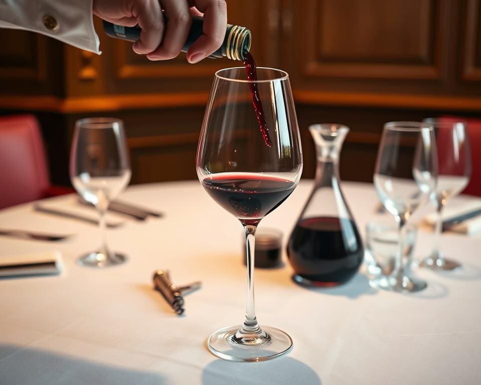 Wat is de beste manier om wijn te serveren?