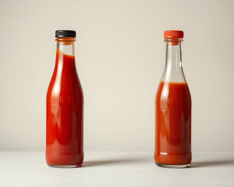 Wat is het verschil tussen ketchup en tomatensaus?