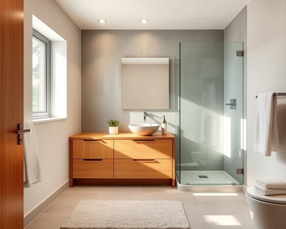 Wat maakt een badkamer modern én warm?