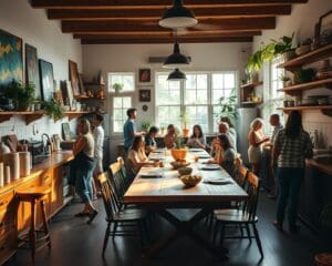 Wat maakt een keuken een sociale plek?
