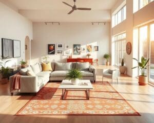 Wat maakt een open woonkamer levendig?