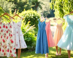 Welke jurken zijn ideaal voor een zomerse dag?