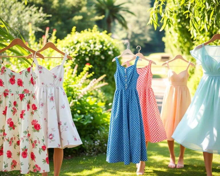 Welke jurken zijn ideaal voor een zomerse dag?