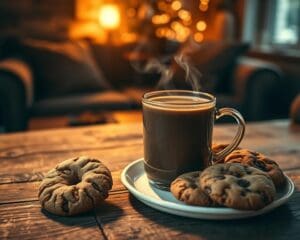 Welke koekjes horen bij een warme chocolademelk?