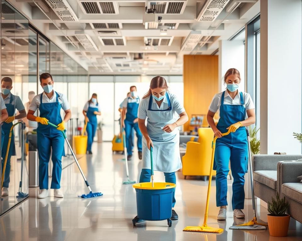 Welke voordelen biedt een schoonmaakbedrijf op contractbasis?