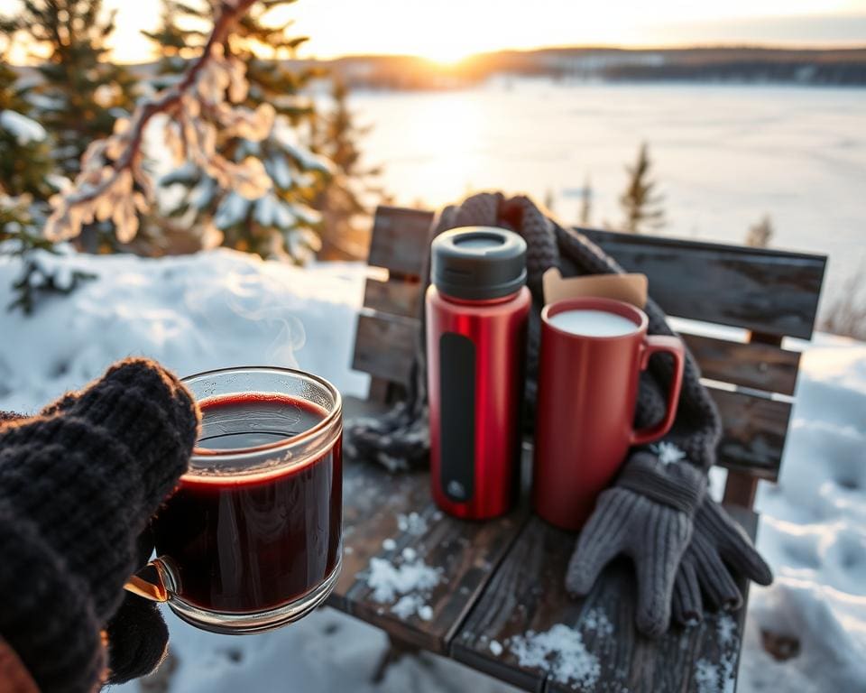 Welke warme drank past bij een winterwandeling?