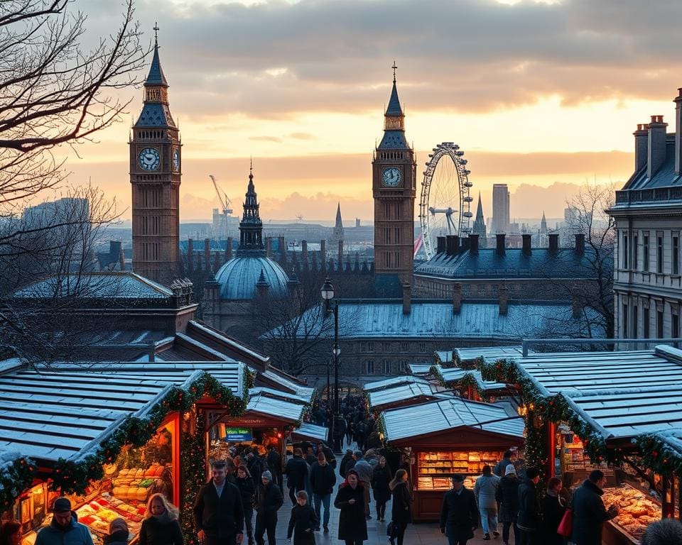 Wat maakt Londen uniek tijdens de feestdagen?