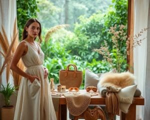 Wat zijn de trends in duurzaam leven en mode?