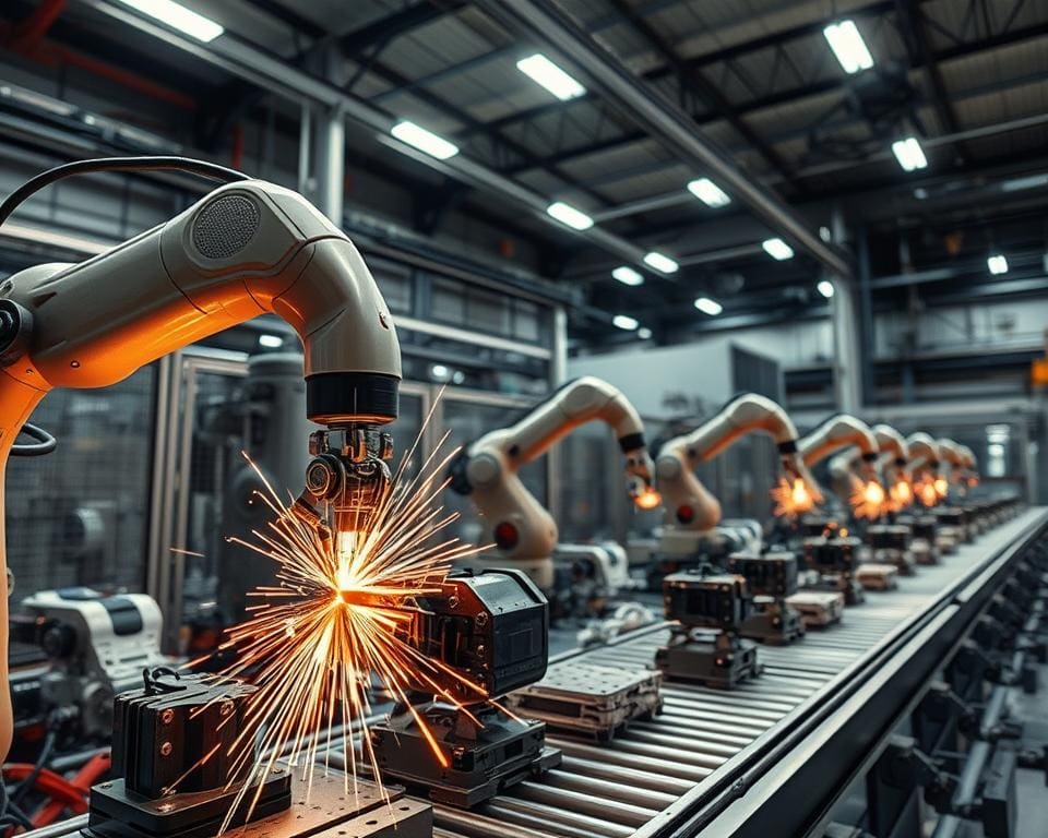 Hoe verbeteren robotarmen repetitieve industriewerkzaamheden?