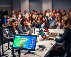 Hoe verloopt een livestream quiz met spelrondes?