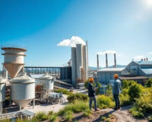 Hoe werkt CO₂-arme cementproductie?