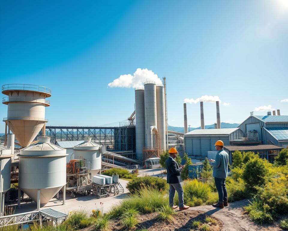 Hoe werkt CO₂-arme cementproductie?