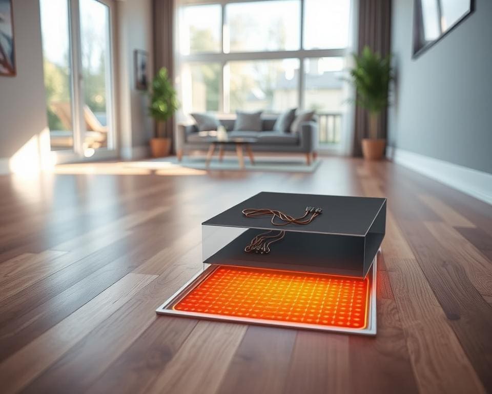 Hoe werkt elektrische vloerverwarming?