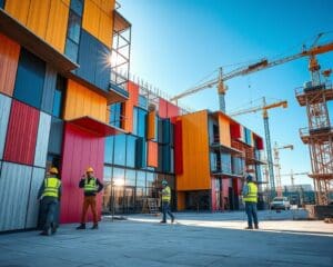 Hoe zorgen lichtgewicht gevelmaterialen voor efficiënt bouwen?