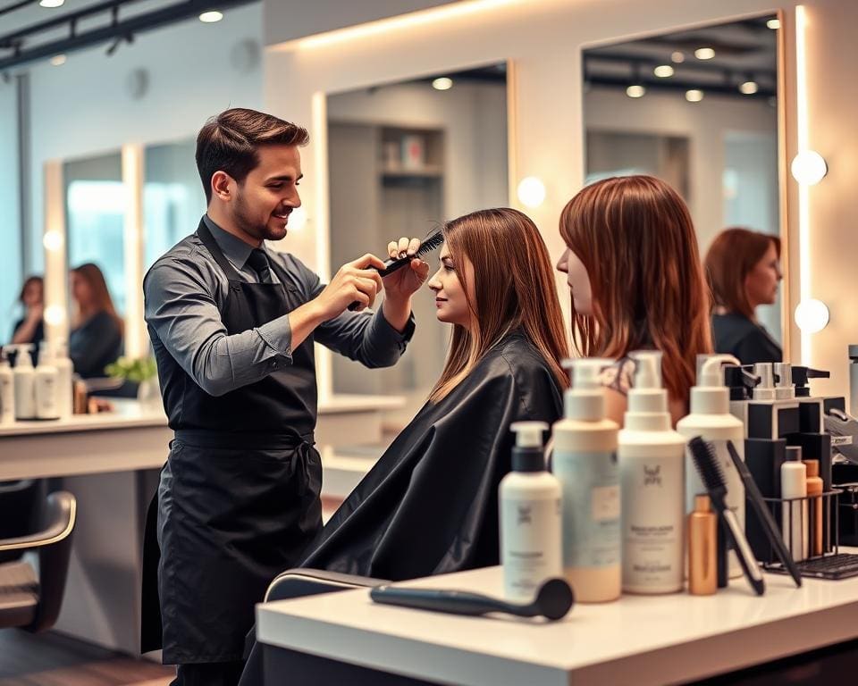 Wat doet een kapper voor haarverzorging?