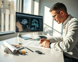 Wat doet een technisch tekenaar dagelijks?