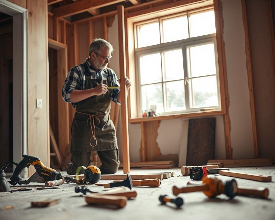 Wat doet een timmerman bij renovatie?