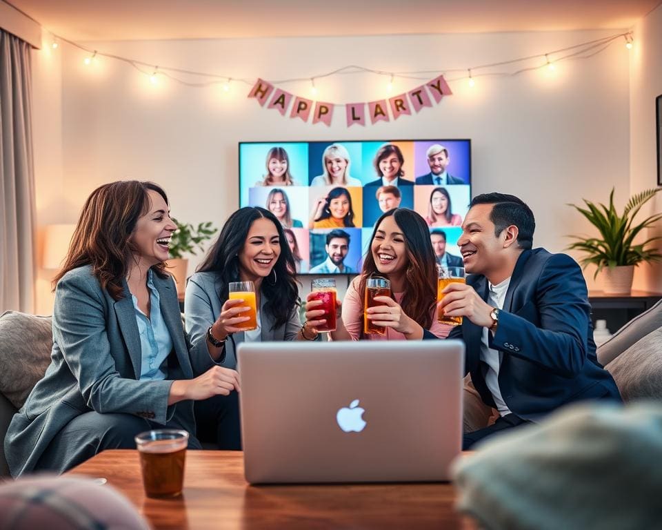 Wat kun je doen tijdens een virtuele feestavond?