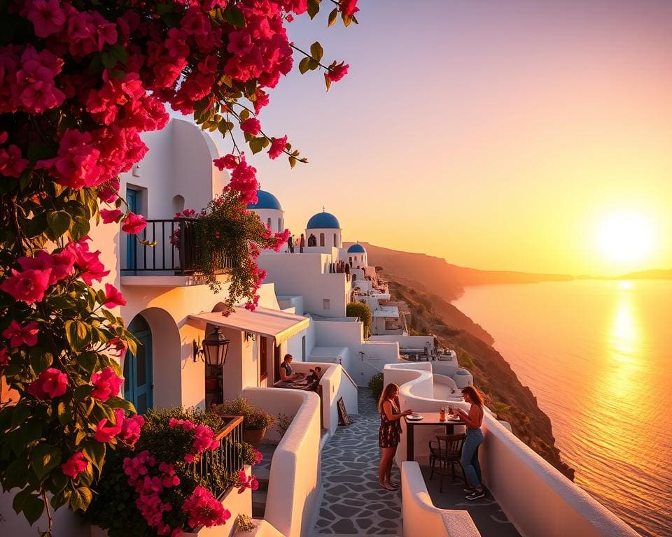 Wat maakt Santorini zo fotogeniek voor reizigers?