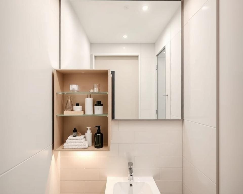 Wat maakt een badkamerkast praktisch in kleine ruimtes?