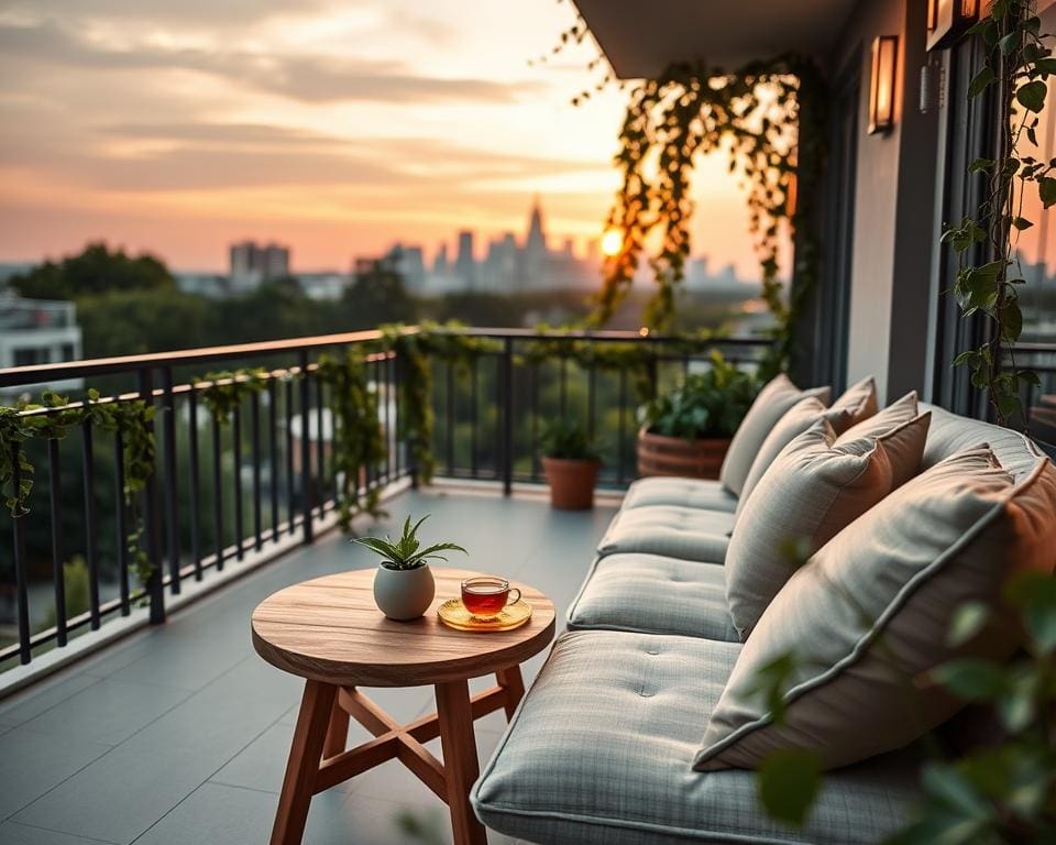 Welke loungebank past op een balkon?