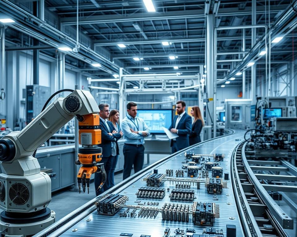 Automatisering in de industrie voor hogere productiviteit